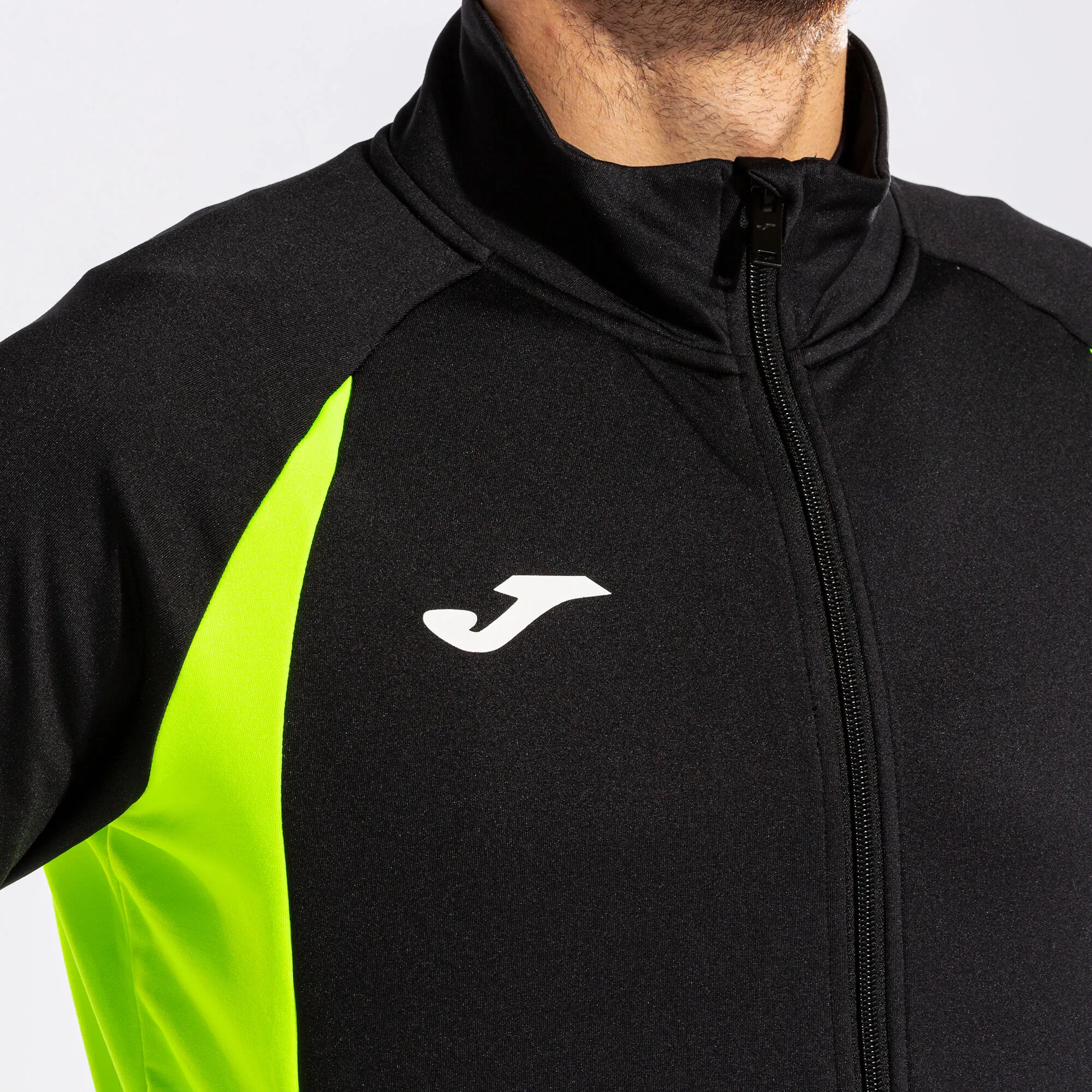 Chaqueta unisex Crono negro amarillo flúor