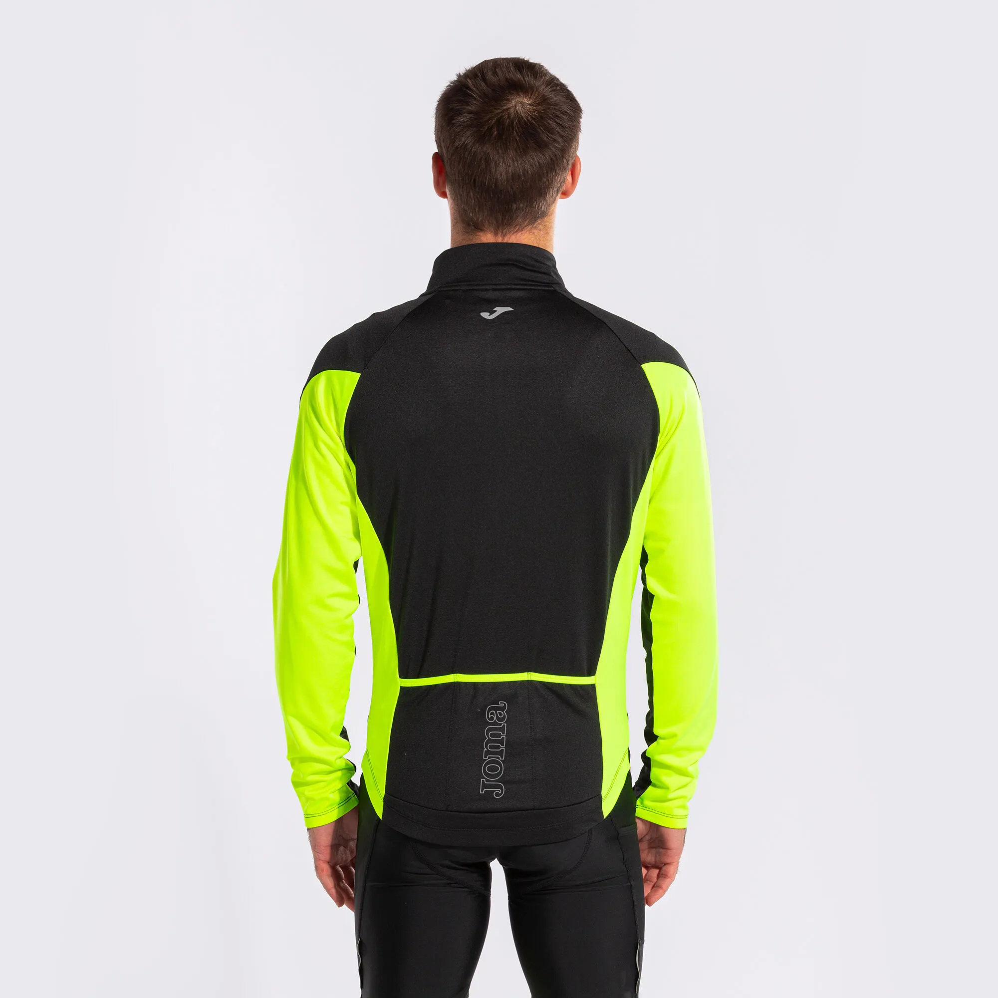 Chaqueta unisex Crono negro amarillo flúor