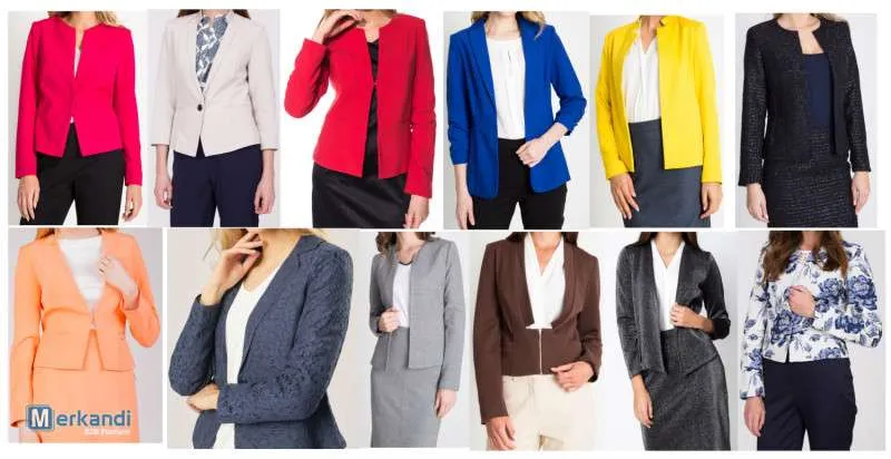 CHAQUETAS CLÁSICAS PARA MUJER VISIT GALA ELEGANTE QUIOSQUE MIX