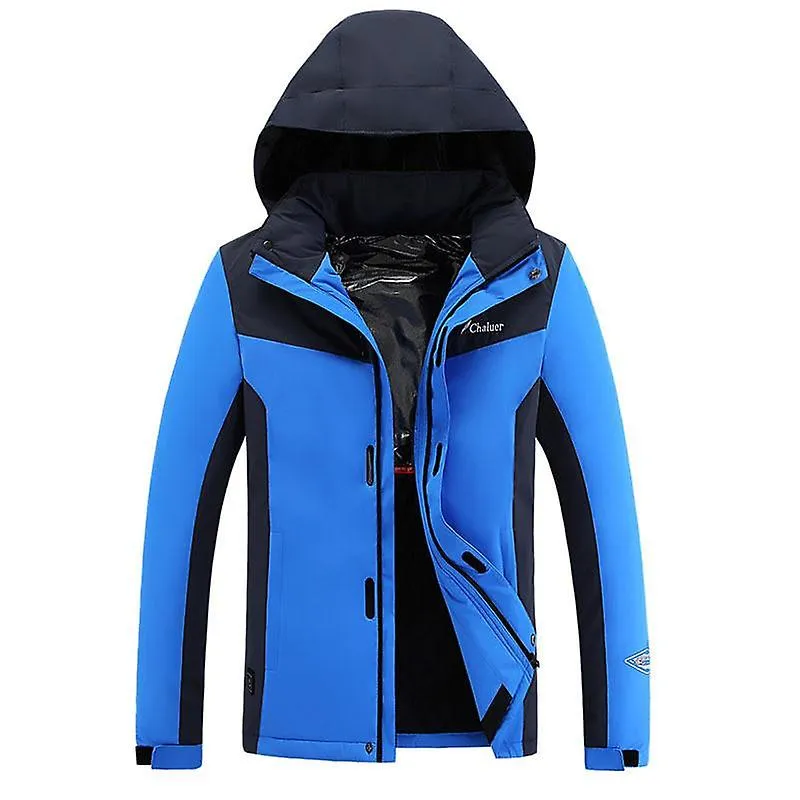 Chaquetas de invierno Hombres Mujeres Mantener caliente Parkas Exterior Abrigo de calefacción inteligente Termostato eléctrico c
