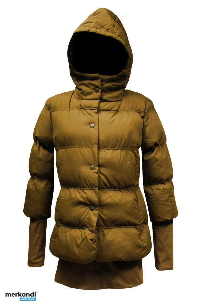 CHAQUETAS DE OTOÑO INVIERNO PARA MUJER CON ZAPATILLAS MARRÓN XS, L