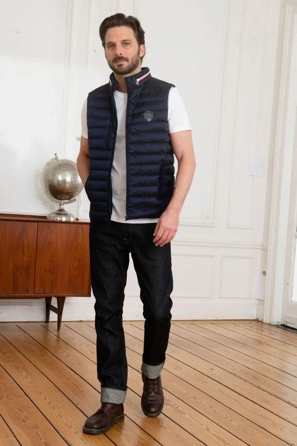 Chaquetas De Plumas Hombre Patrouille De France Blow React Navy Blue