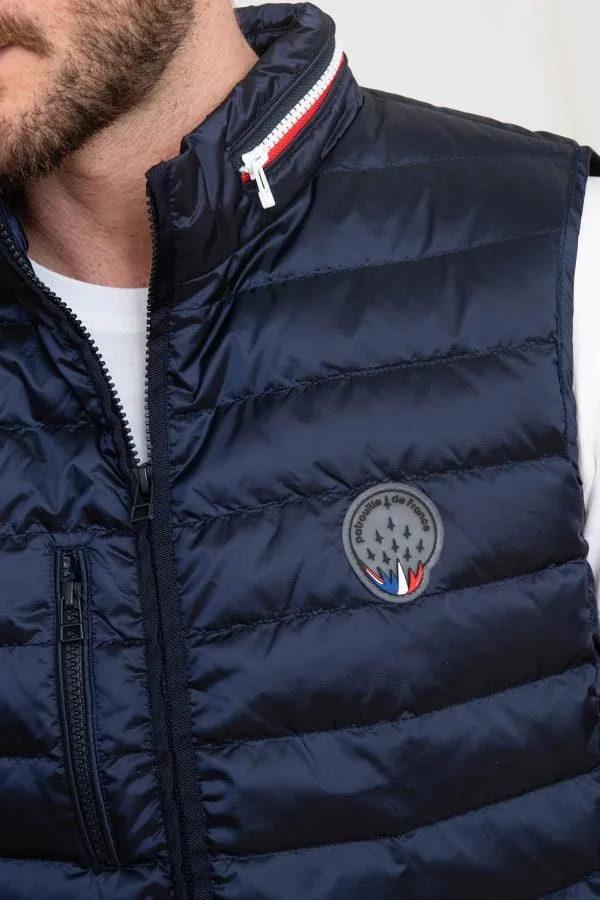 Chaquetas De Plumas Hombre Patrouille De France Blow React Navy Blue