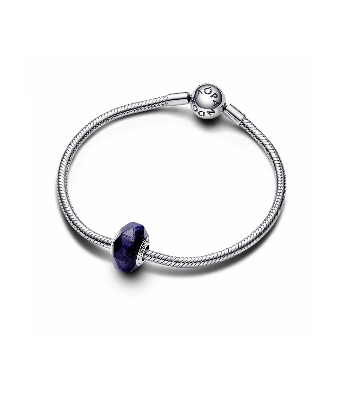 CHARM PANDORA CRISTAL MURANO AZUL FACETADO  792984C00