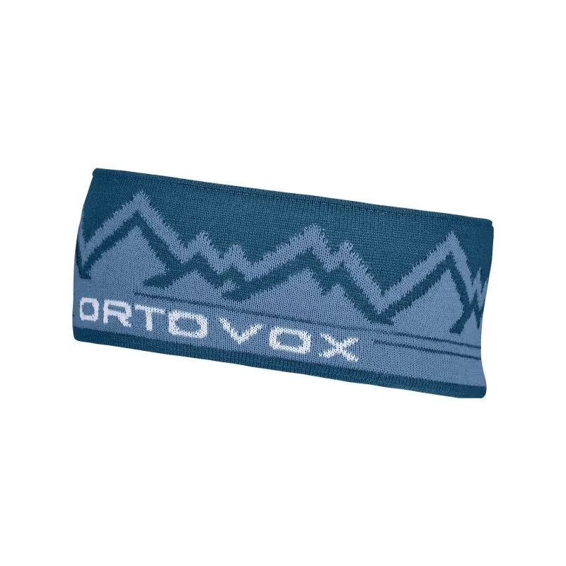 Cinta de cabeza Ortovox Cinta de cabeza de pico (azul petróleo)
