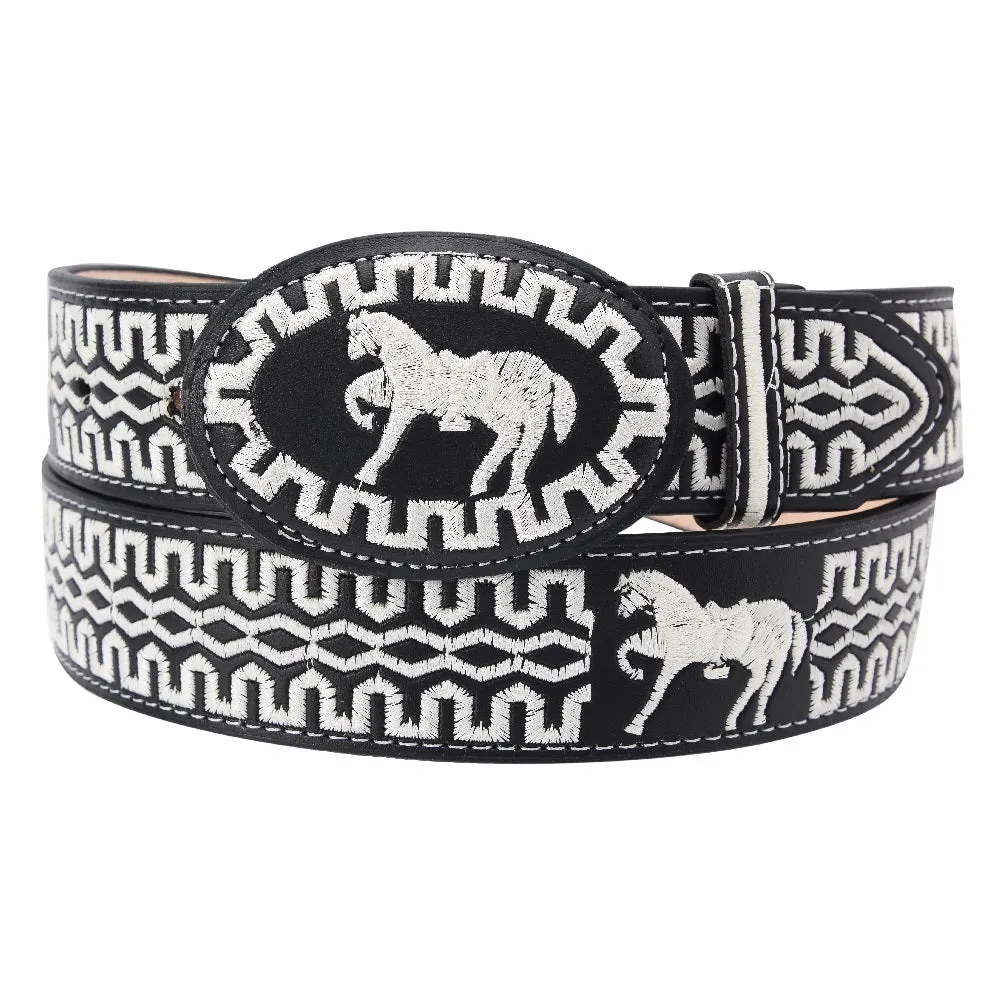 CINTO DE PIEL TM13133 LEATHER BELT