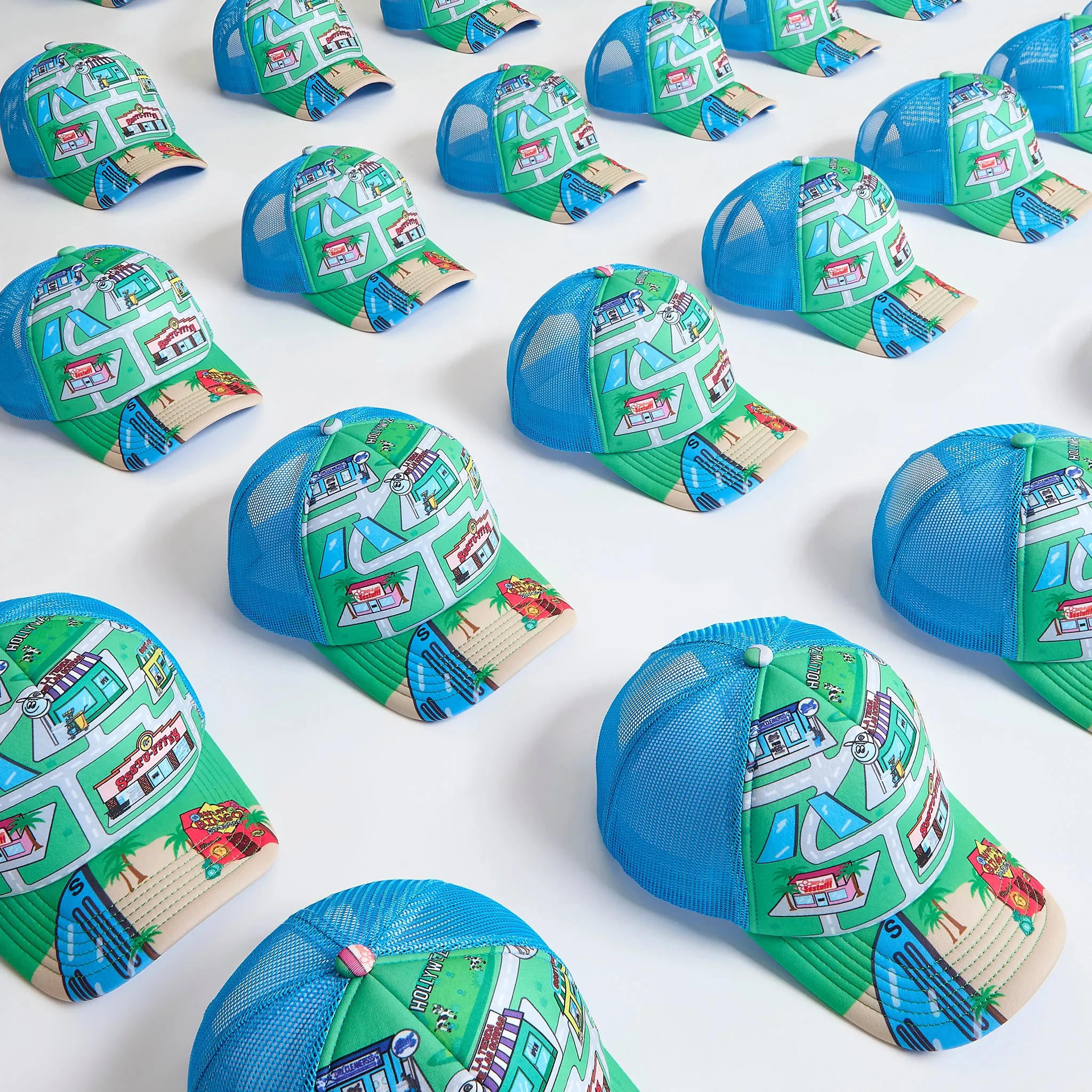 City Map Trucker Cap