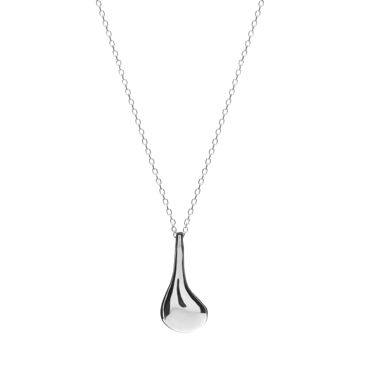 Collares plata originales diseo en forma de gota