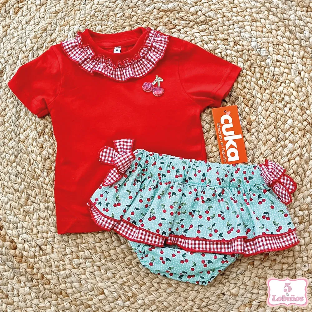 CONJUNTO BEBÉ NIÑA LA BOMBA Cuka
