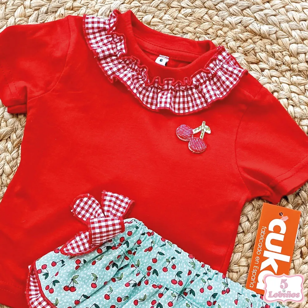 CONJUNTO BEBÉ NIÑA LA BOMBA Cuka