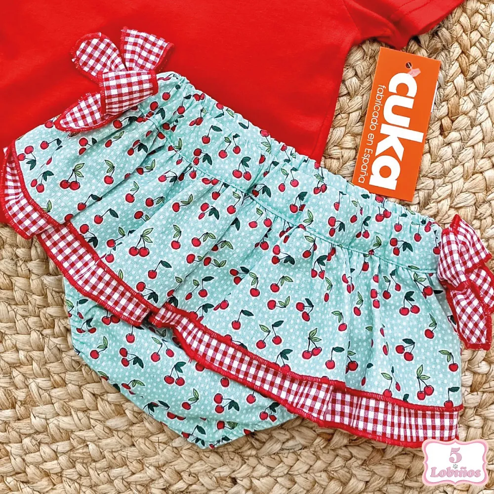 CONJUNTO BEBÉ NIÑA LA BOMBA Cuka