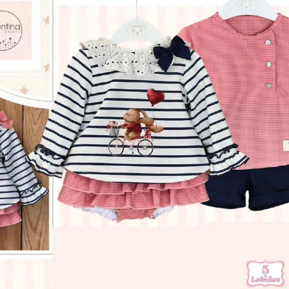 CONJUNTO BEBÉ NIÑA MONCLER Valentina Bebés