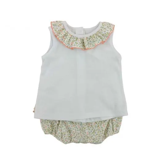 Conjunto bebé niña Rapife florecitas