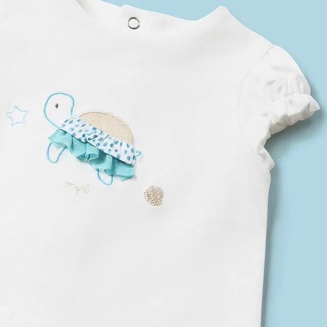 Conjunto falda bebé niña Mayoral
