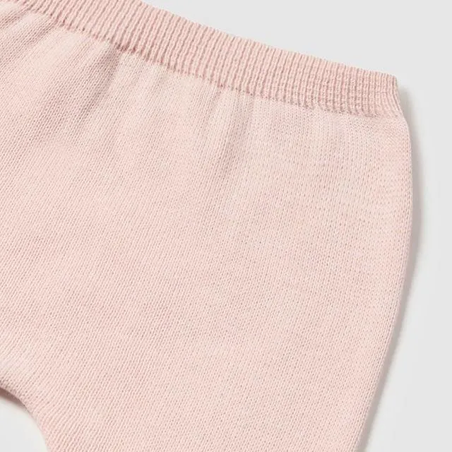 Conjunto polaina tricot bebé niña Mayoral