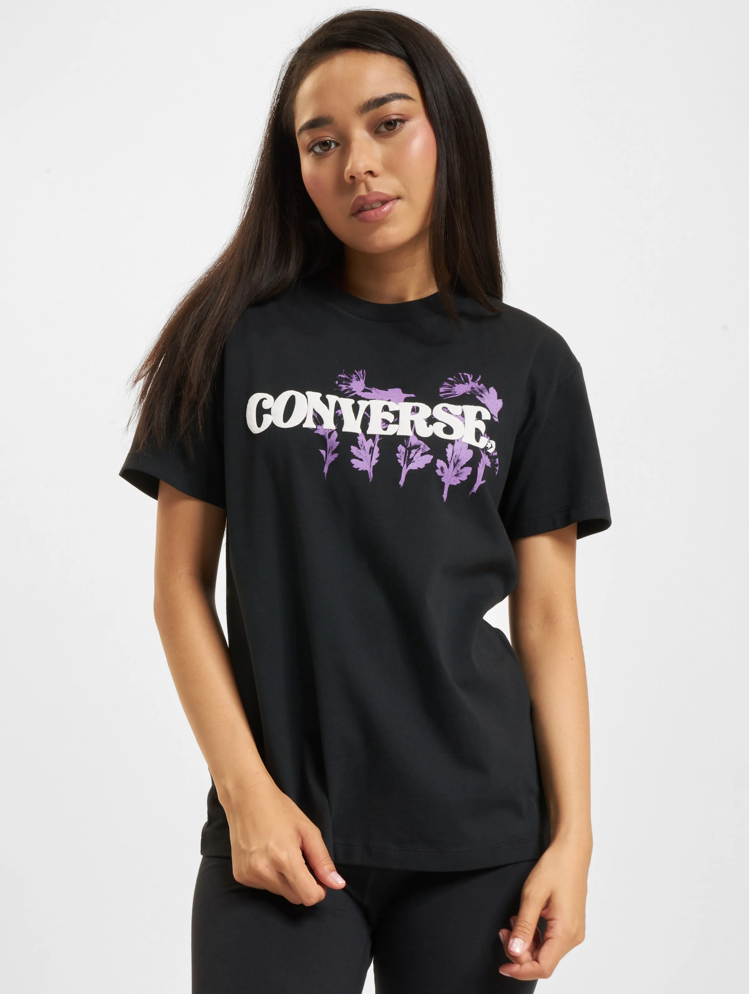 CONVERSE CONVERSE HYBRID FLOWER RELAXED TSHIRT