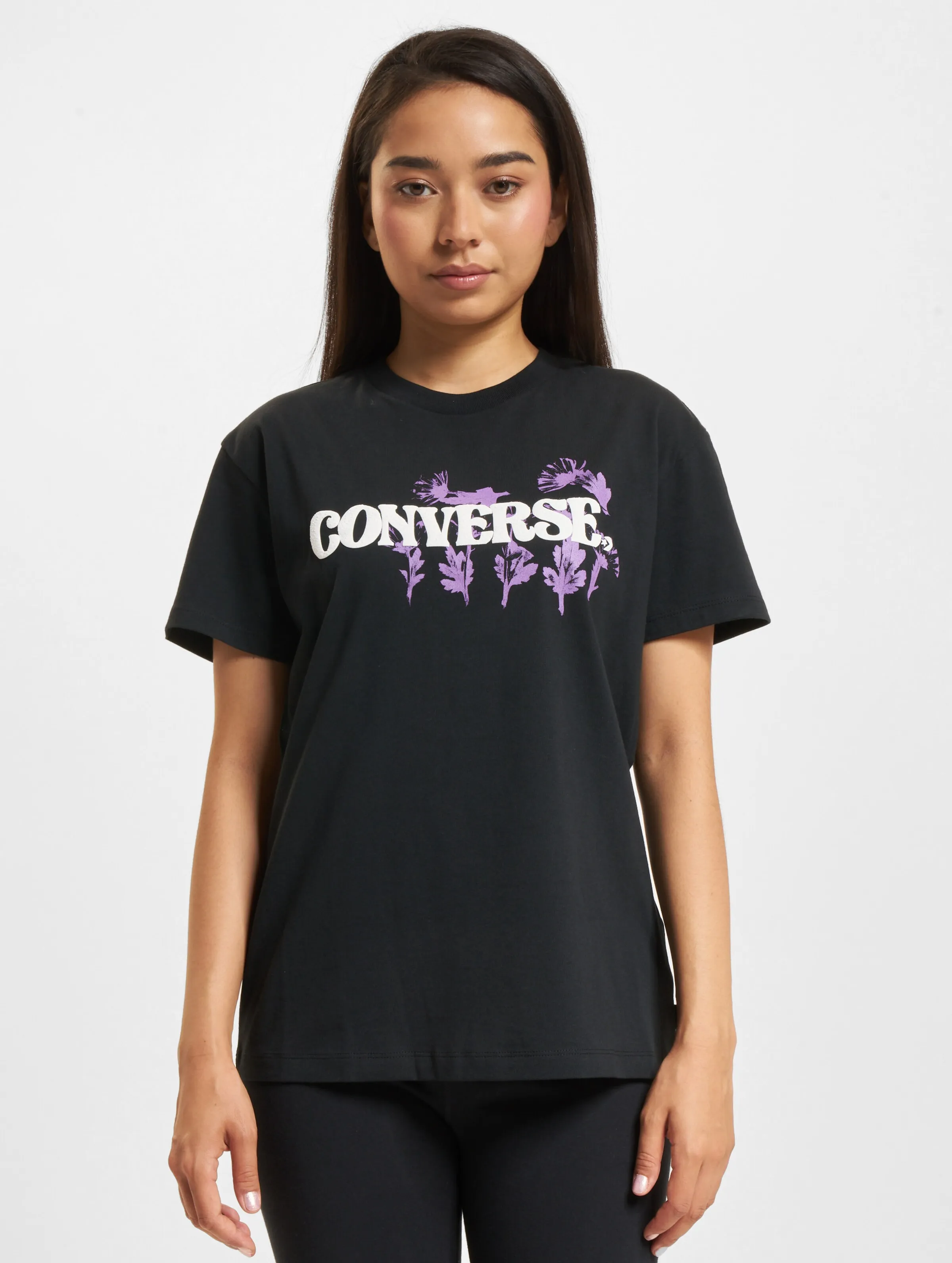 CONVERSE CONVERSE HYBRID FLOWER RELAXED TSHIRT