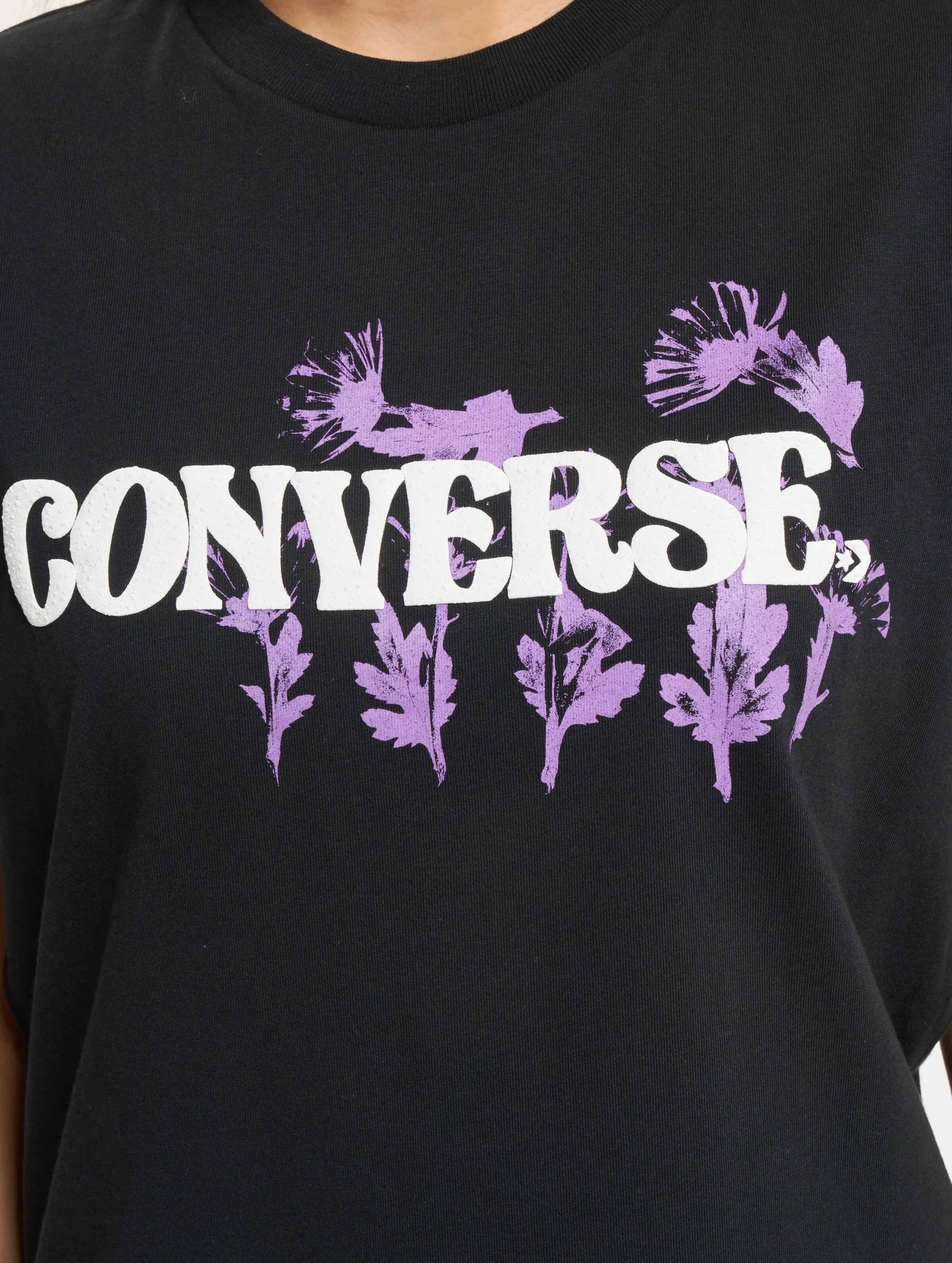 CONVERSE CONVERSE HYBRID FLOWER RELAXED TSHIRT