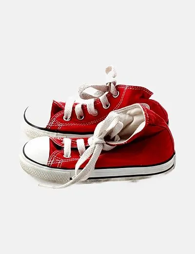 Converse Zapatilla abotinada roja