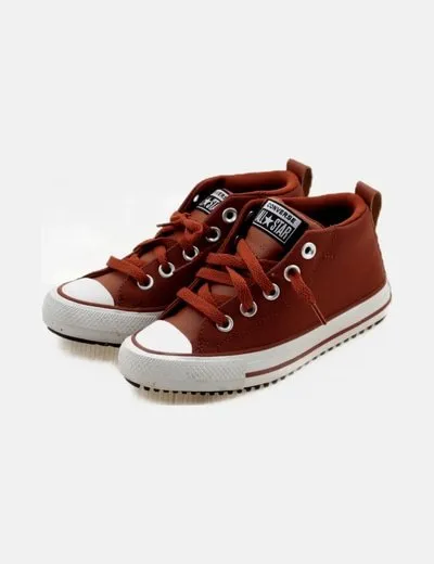 Converse Zapatilla marrón abotinada