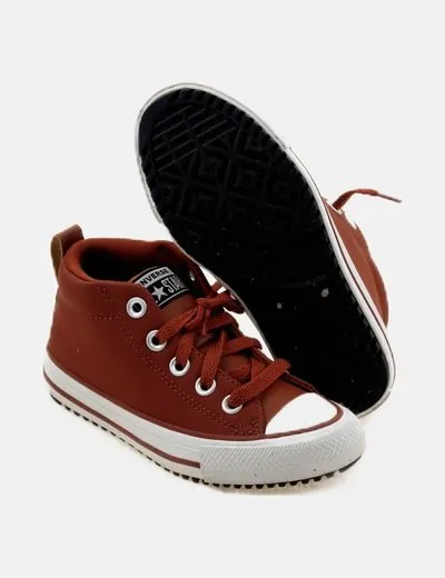Converse Zapatilla marrón abotinada