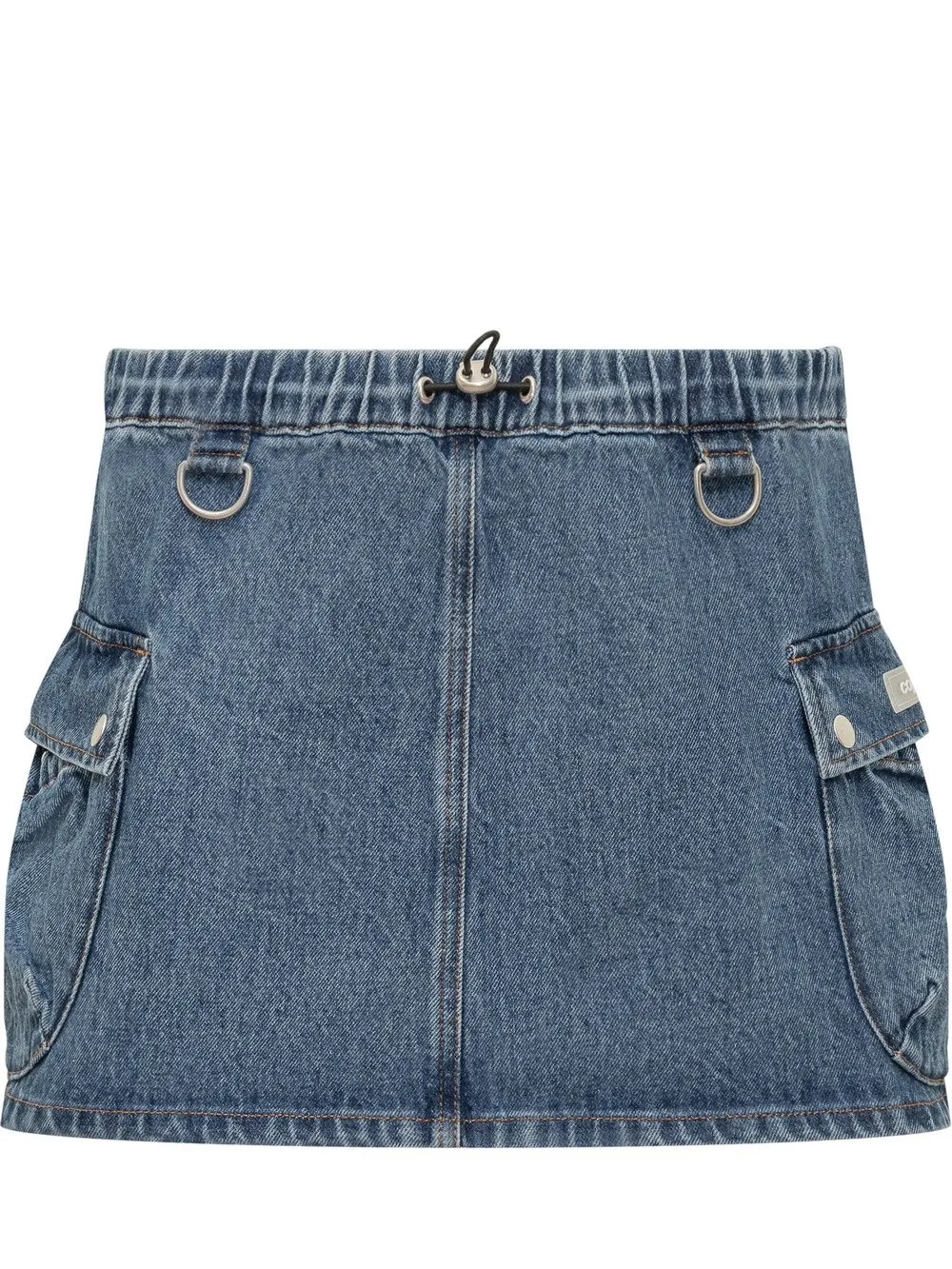 COPERNI Denim Cargo Miniskirt