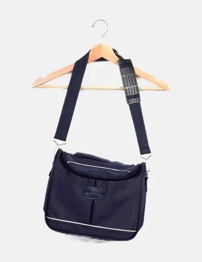 Cortefiel Bolso para alimentos azul marino