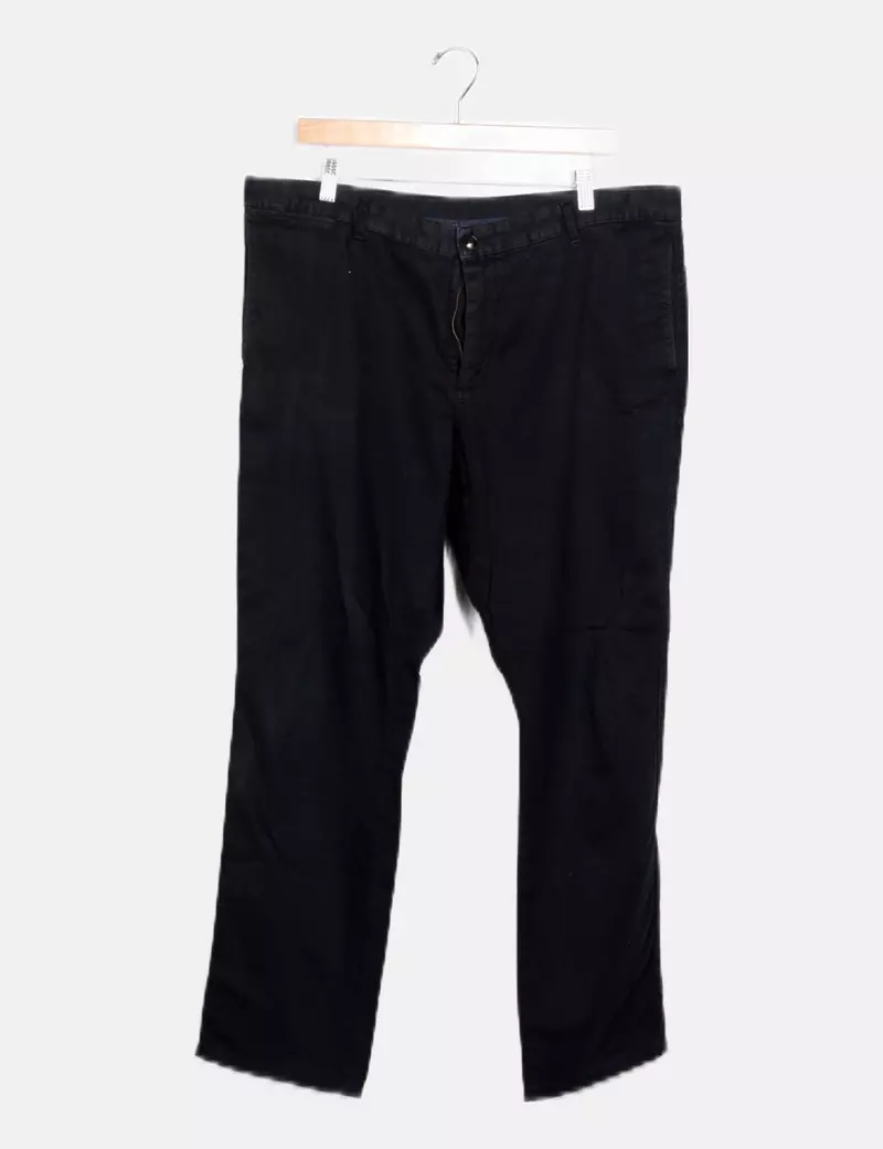 Cortefiel Pantalón negro básico