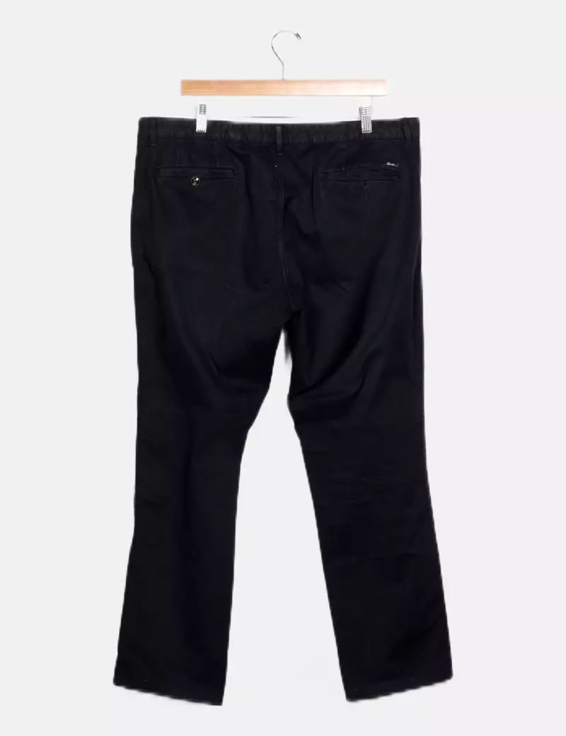 Cortefiel Pantalón negro básico