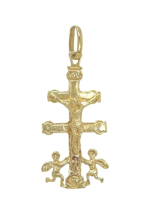 CRUZ ORO DE CARAVACA EN ORO AMARILLO 038_LO01219MY04