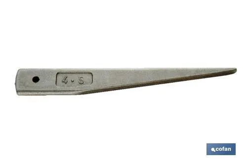 Cuña expulsadora conos morse DIN 317