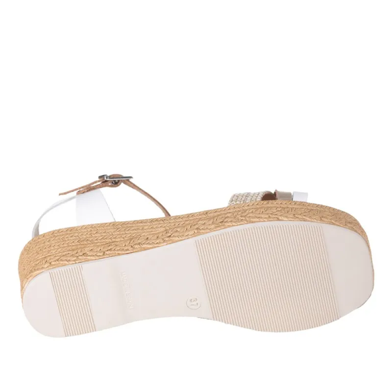 Cuñas Oh My Sandals 5453 Mujer Blanco