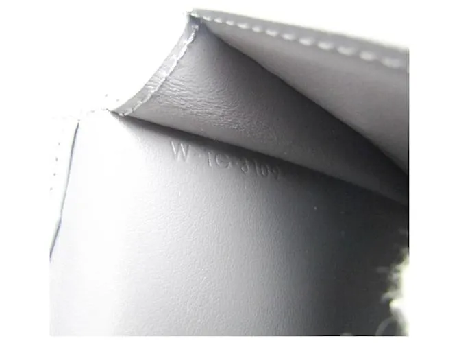 CéLINE BILLETERA BIFOLD MEDIANA CON CORREA CELINE GRIS ANTRACITA 
