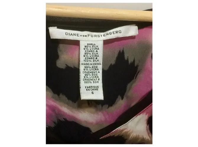 Diane Von Furstenberg Vestido DvF Katarina Multicolor 