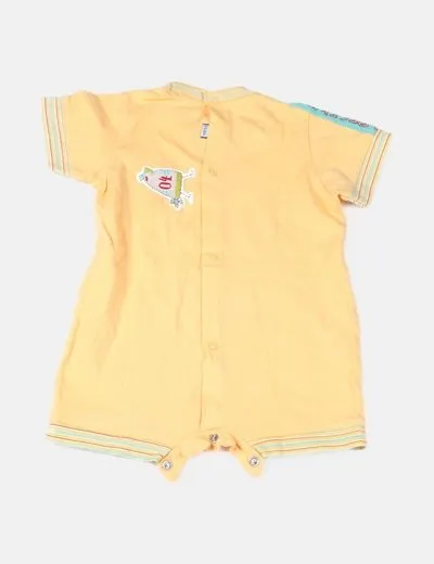 DOMBI Pijama amarillo dibujo