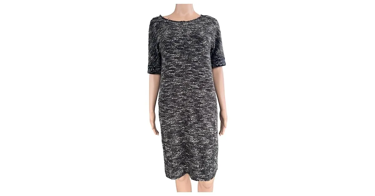 Escada Vestidos Gris 