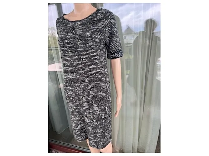 Escada Vestidos Gris 