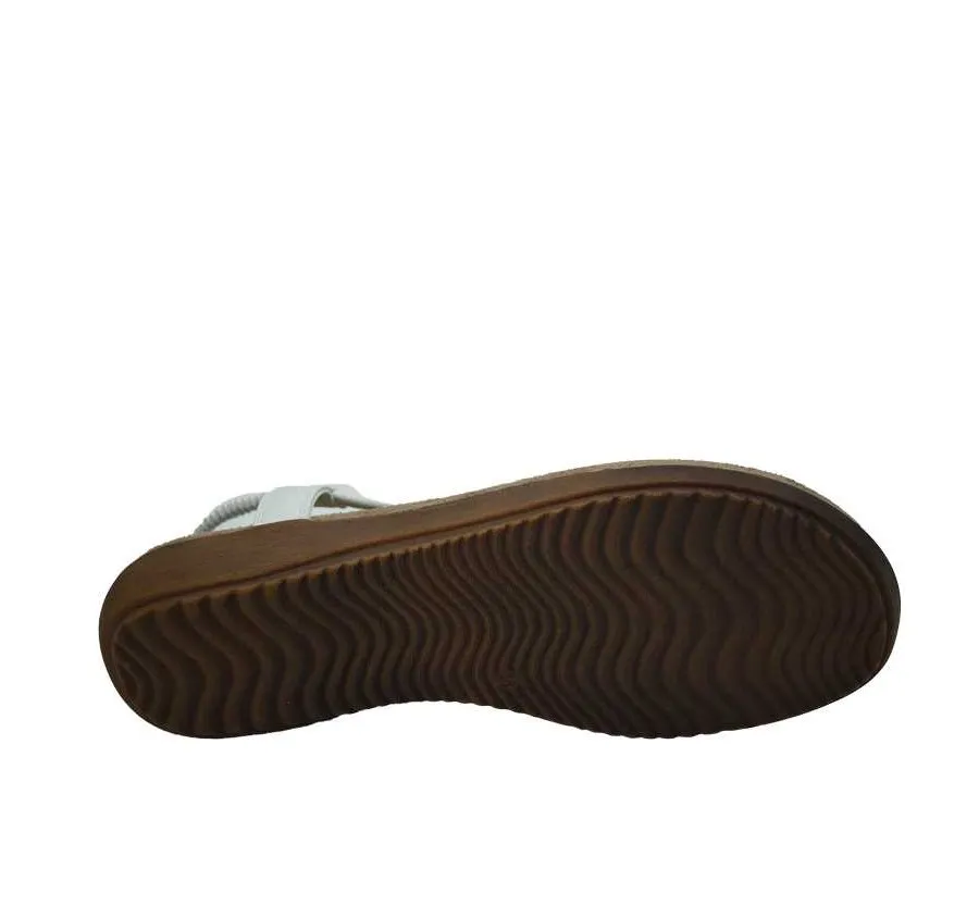 ESCLAVA AMARPIES ABZ21390 ABALORIOS CONFORT GOMA ELÁSTICA ZAPATO DE MUJER BLANCO 27075