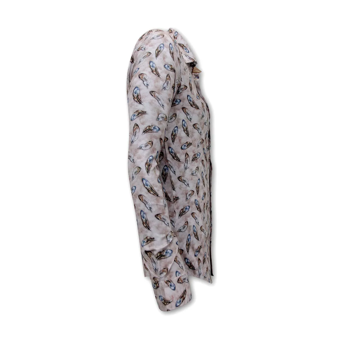 Estampado Plumas De Pájaro Hombre