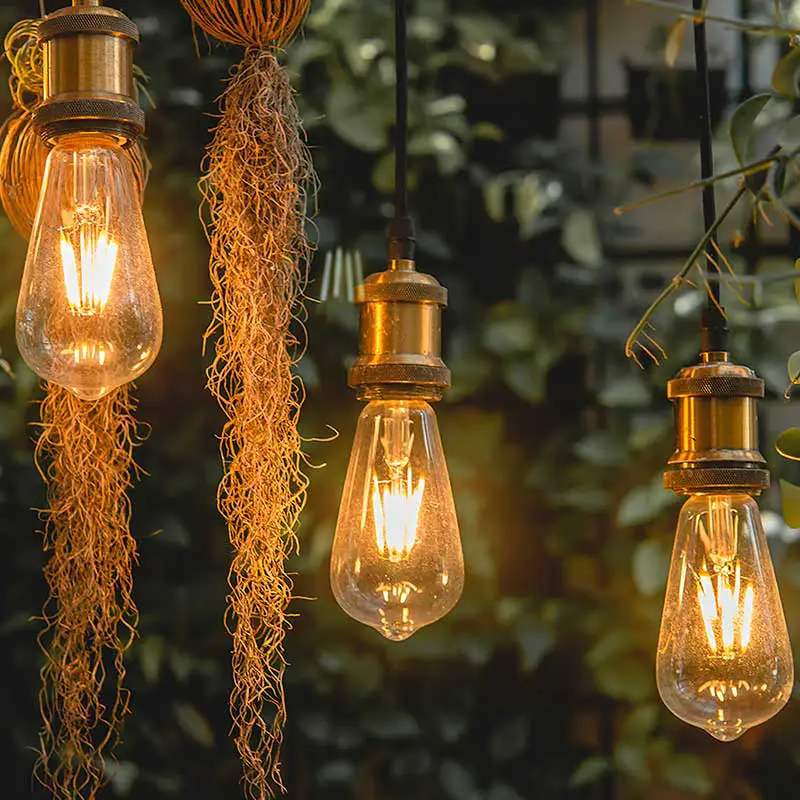 Foco Led Filamento Vintage Tecnolite 4.5 W LUZ SUAVE CÁLIDA