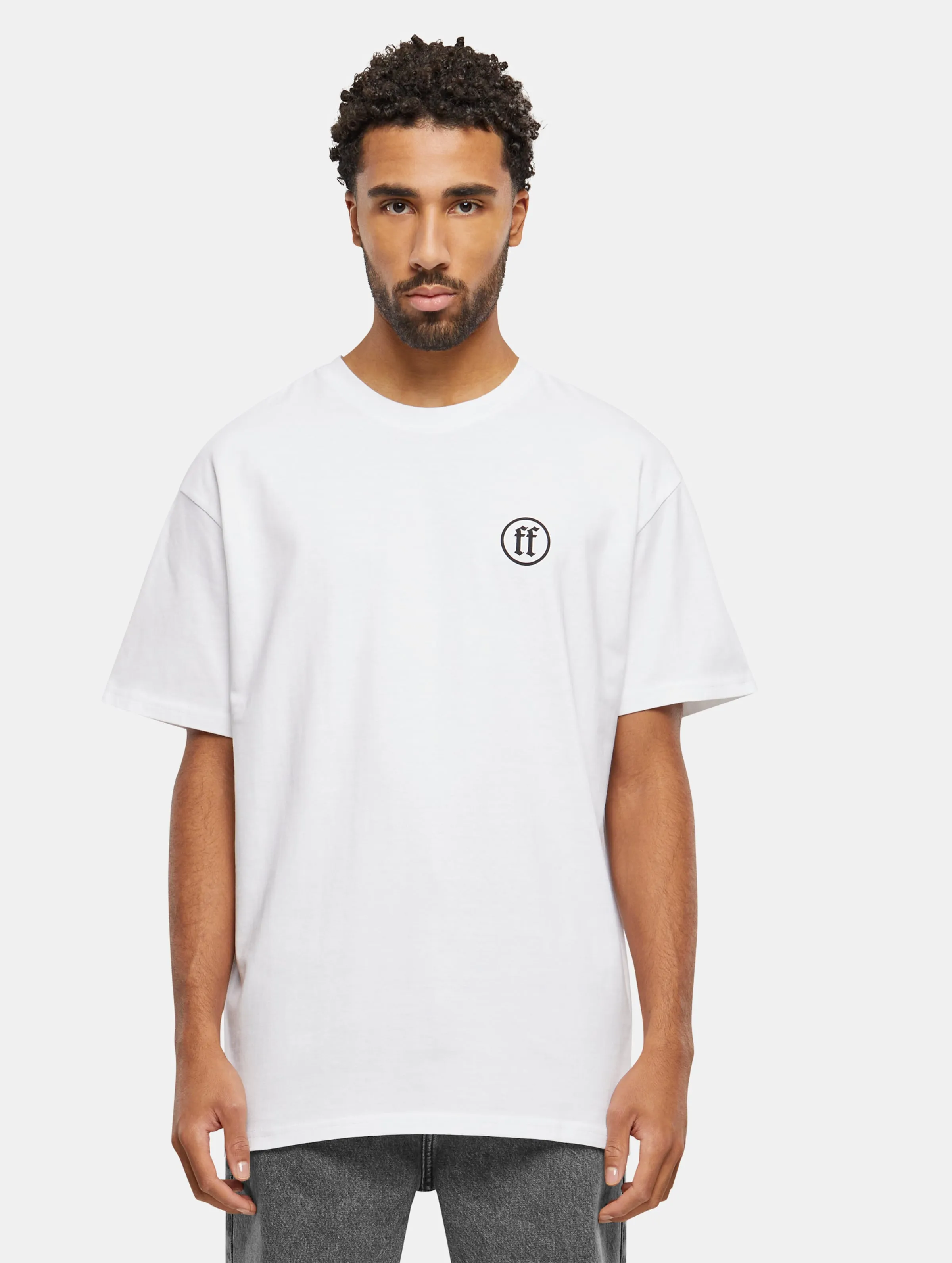 Forgotten Faces Hooded Oversized Tee