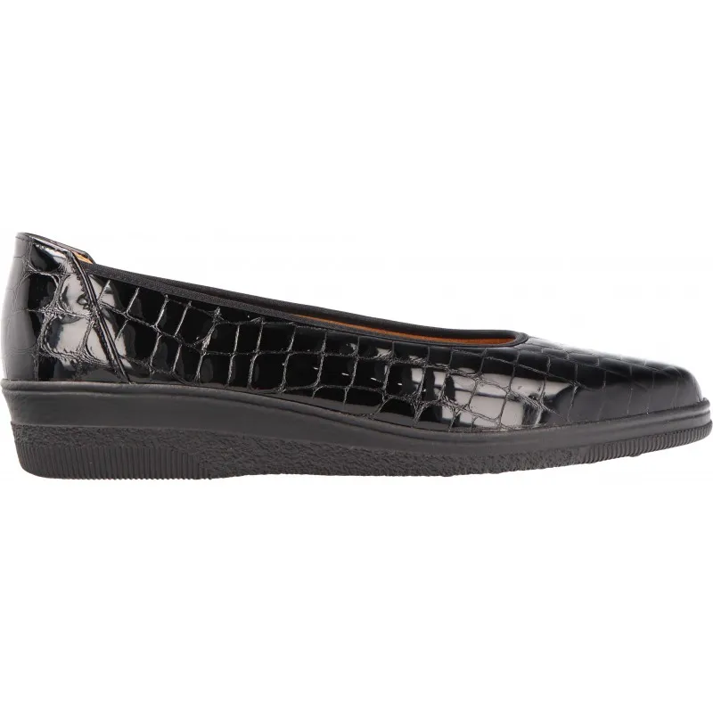 Gabor  Zahide Alligator Black