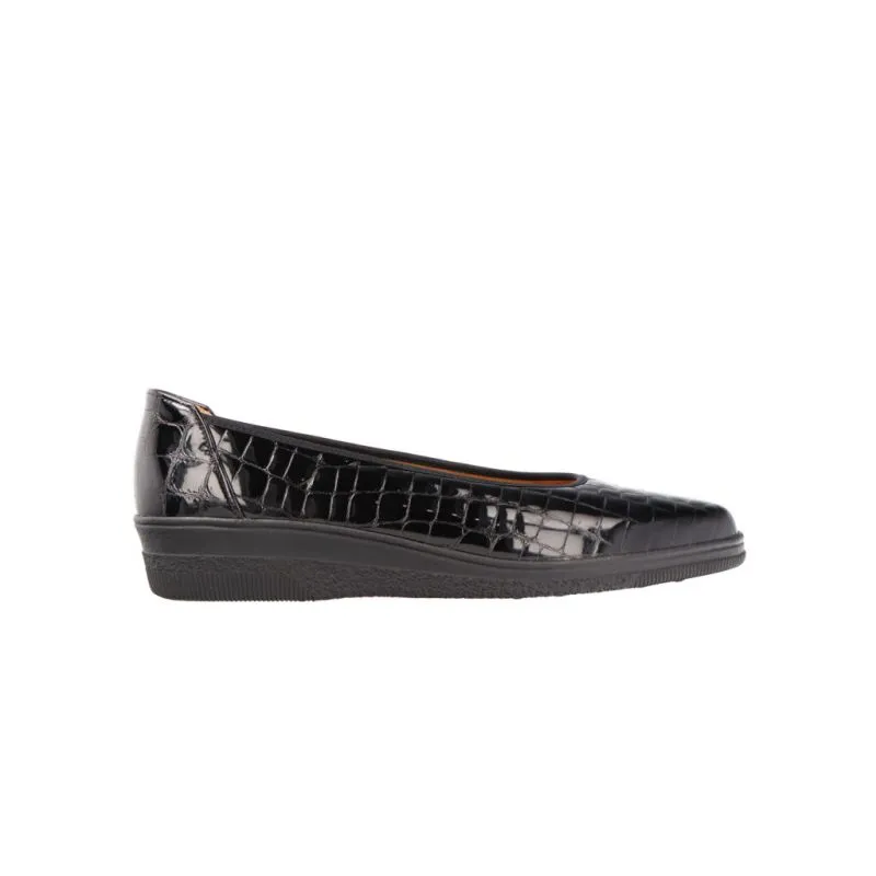 Gabor  Zahide Alligator Black