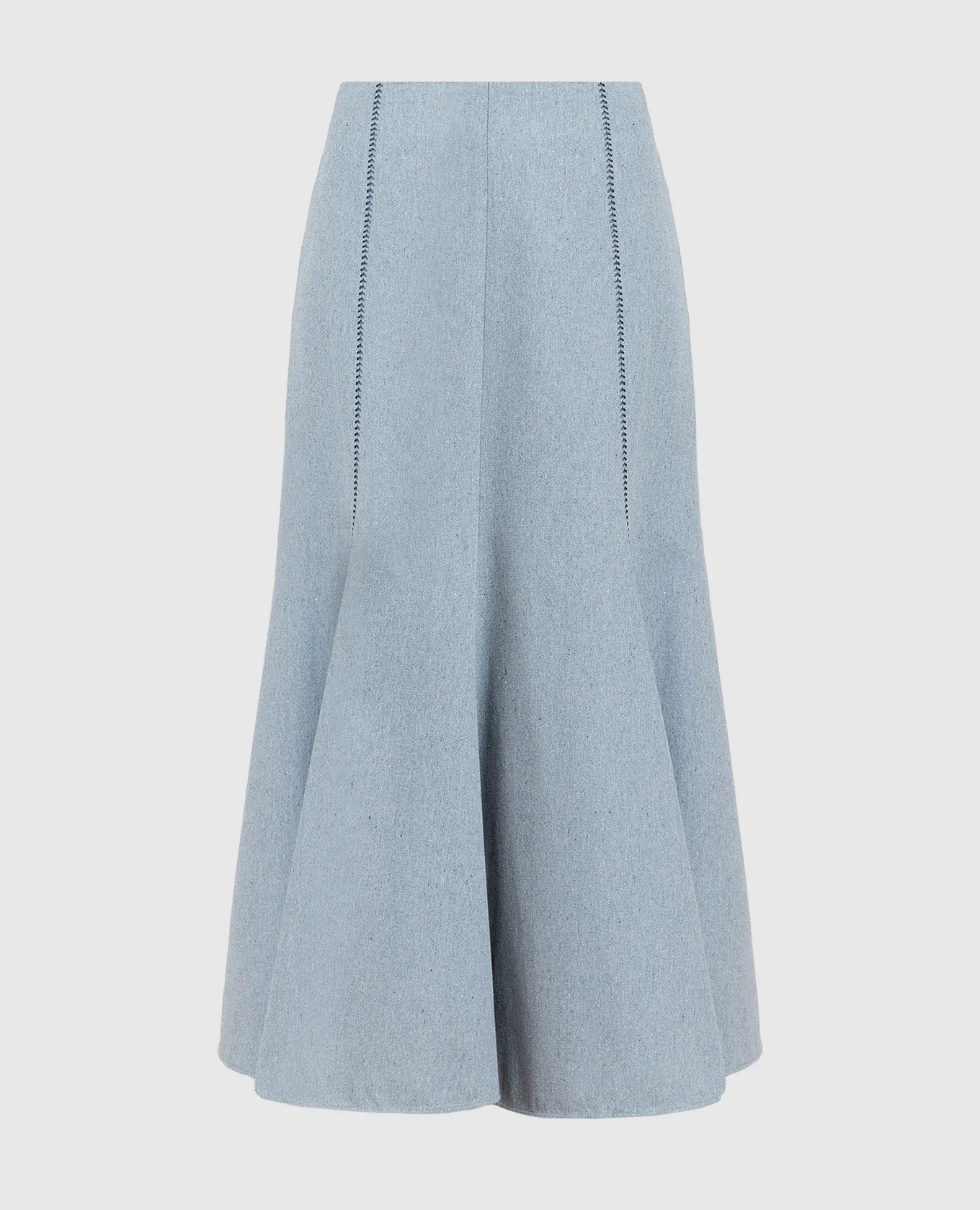 Gabriela Hearst Amy's blue skirt