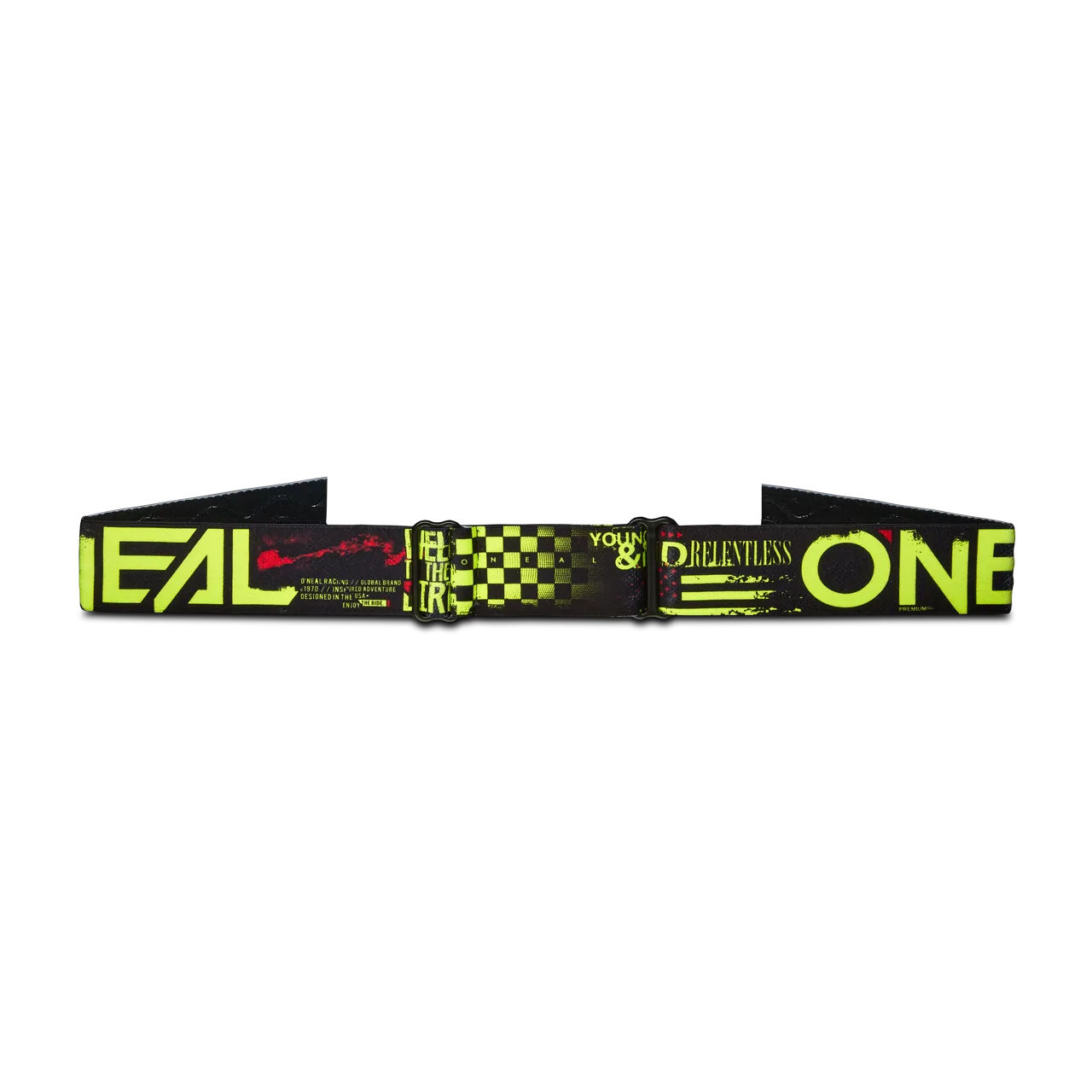 GAFAS DE CROSS O'NEAL B10 ATTACK NEGROAMARILLO NEóNTRANSPARENTE 