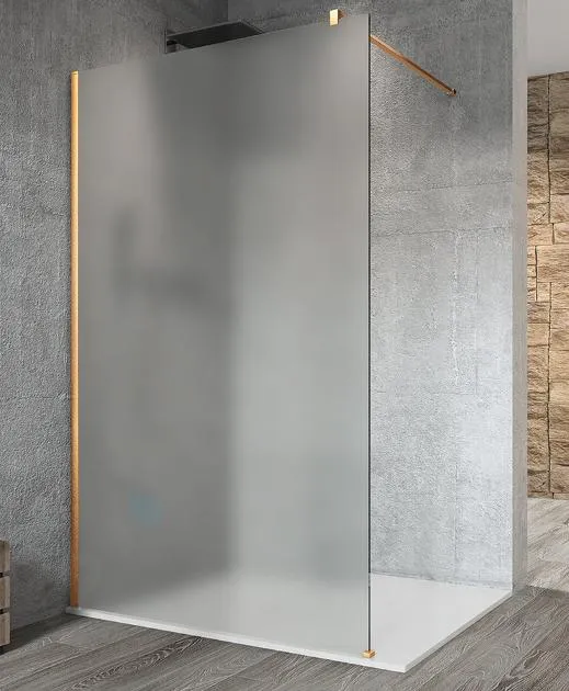 GELCO VARIO  MAMPARA DE DUCHA FIJA WALKIN, 90 CM, COATED GLASS, CRISTAL ESMERILADO GX1490