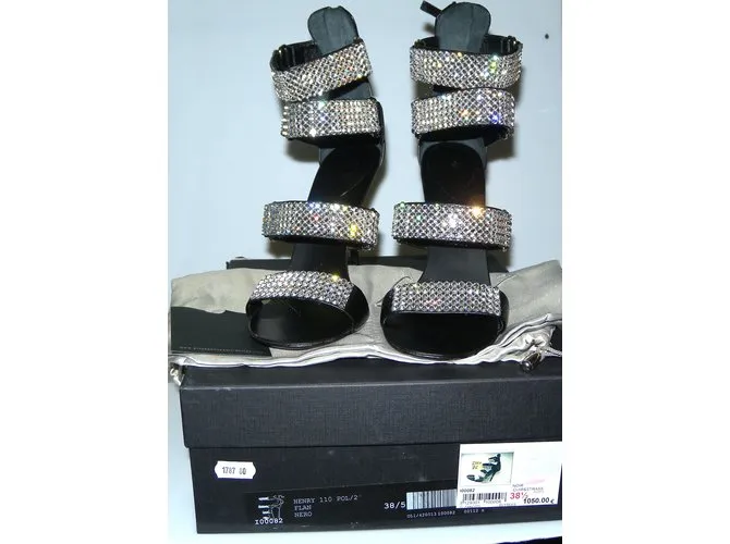 Giuseppe Zanotti Sandalias Negro 