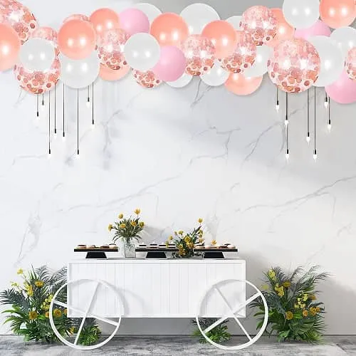 Globo De Latex (10 Uds) 30 Cm Rosa Claro