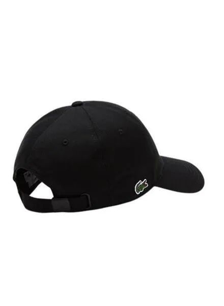 Gorra Lacoste Unisex Algodón Ecológico Negro