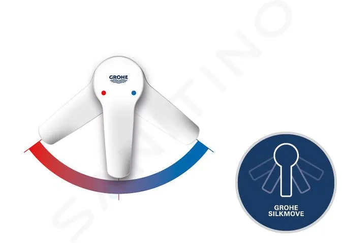 GROHE ESSENCE  GRIFO DE DUCHA EMPOTRADO, CROMO 24057001